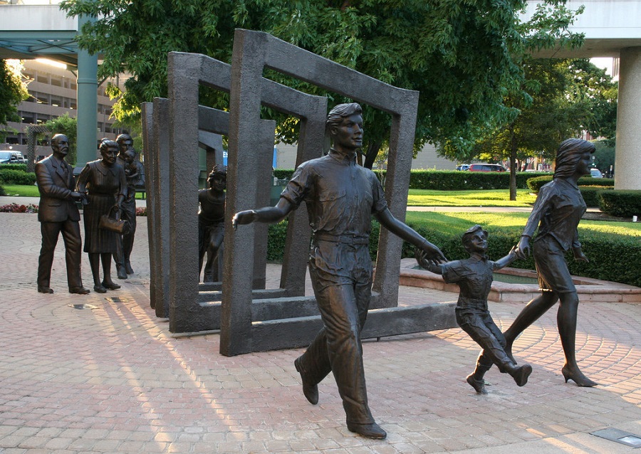 Sell Your House Fast, As Is, All Around the Greater Dallas [Statues At Richard And Annette Bloch Cancer Survivors Plaza Dallas]